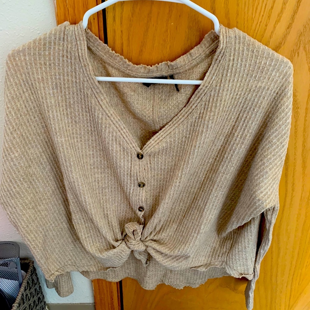 Out from under UO waffle long sleeve